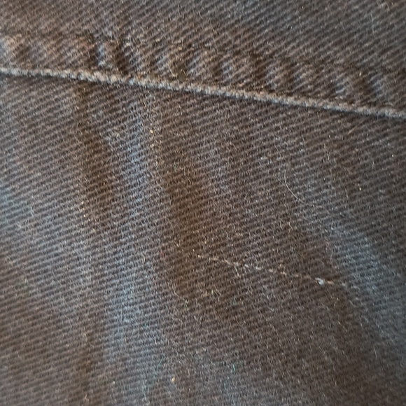 Black denim high rise skirt - Picture 6 of 6